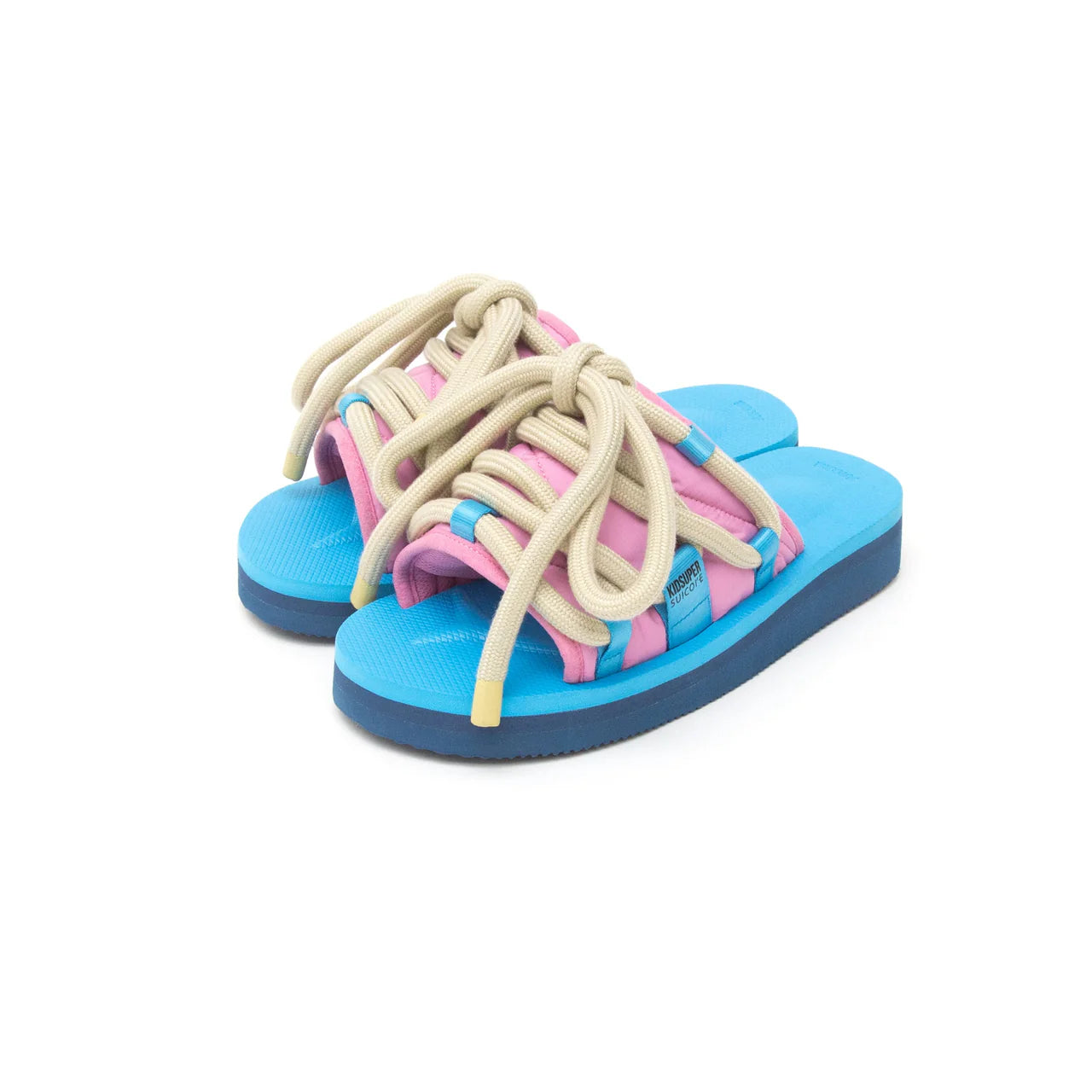 [Blue-Pink] Suicoke x KidSuper Slides