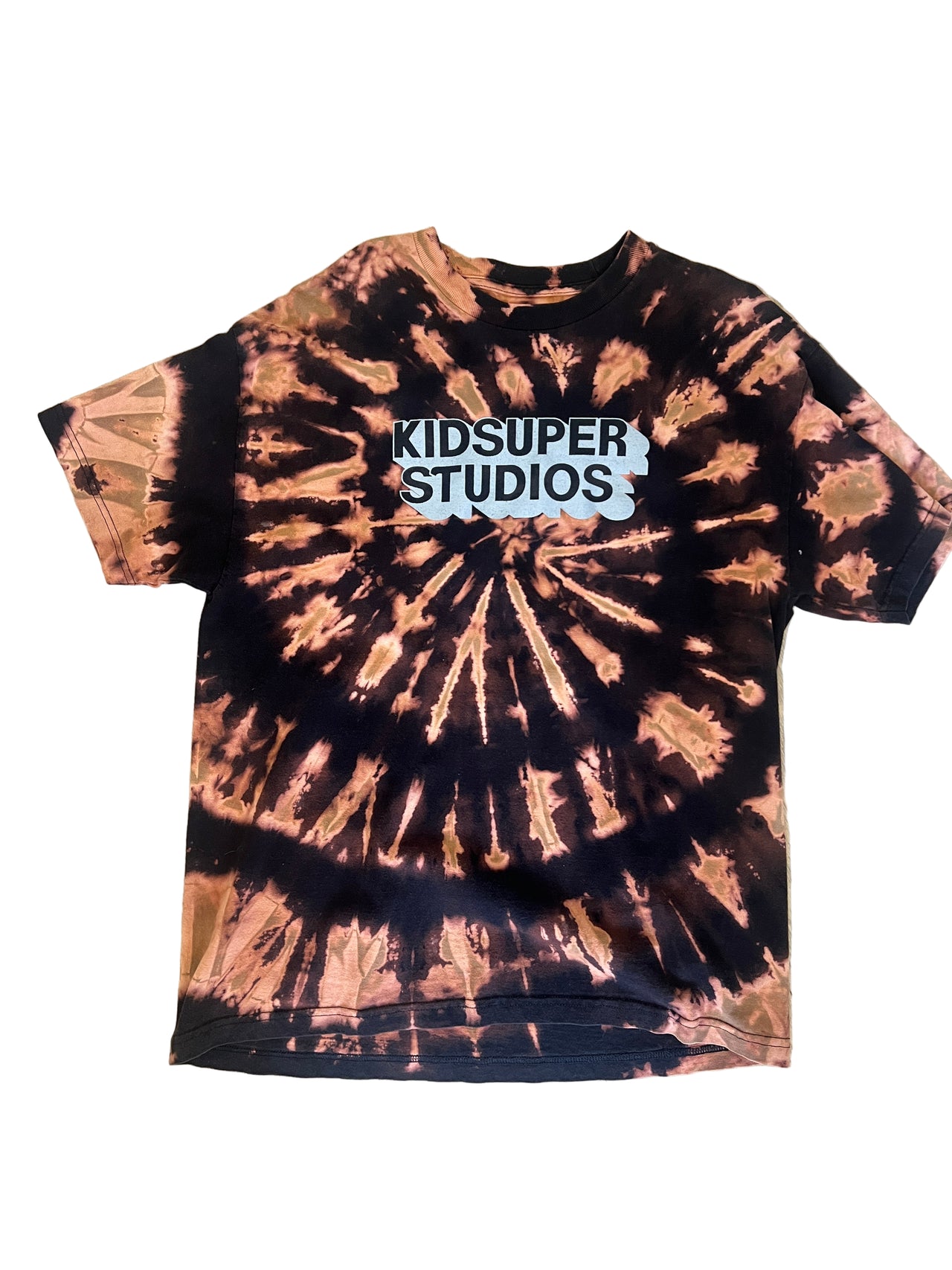 [BLACK-TIE DYE ORANGE] LOS ANGELES COMING SOON LOGO TEE