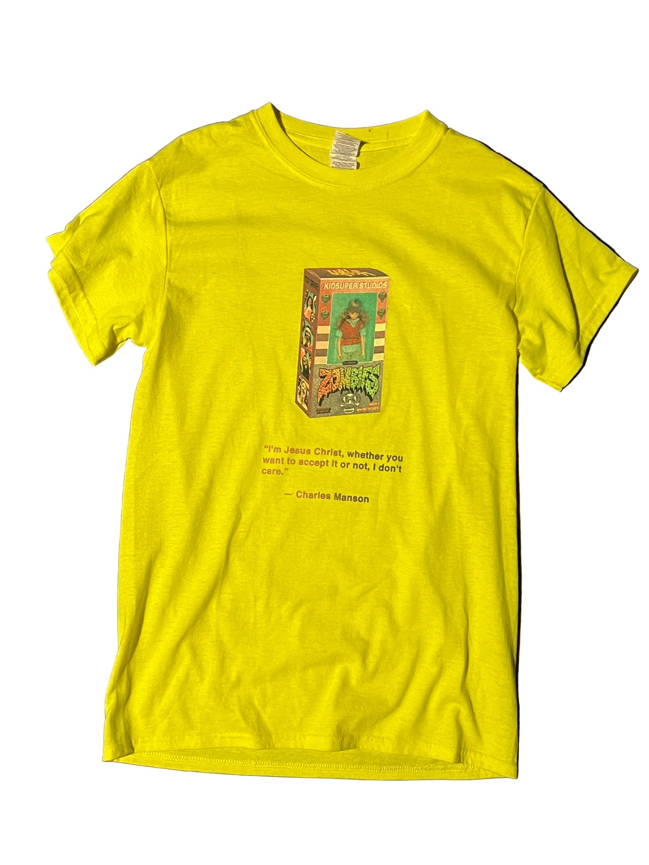 [NEON GREEN] BEAST COAST x KidSuper ZOMBIES TEE