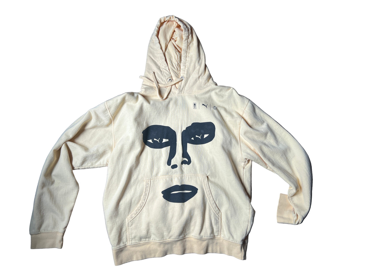 [CREAM] PUMA x KIDSUPER FACE HOODIE