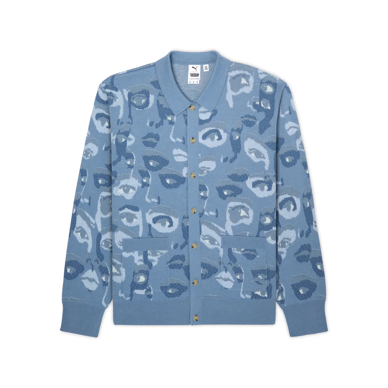 [BLUE/ZEN BLUE] PUMA X KIDSUPER CARDIGAN