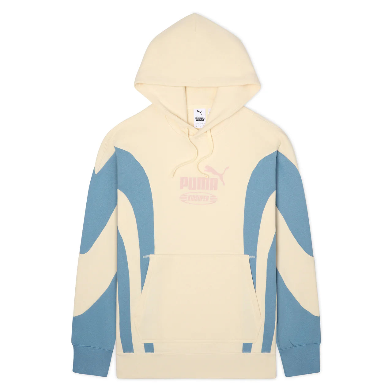 [Cream/Blue] PUMA X KIDSUPER HOODIE