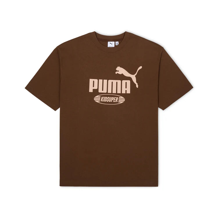 [Brown/CHESTNUT BROWN] PUMA X KIDSUPER KING GRAPHIC TEE