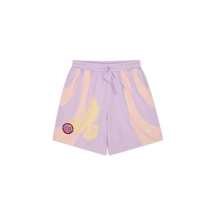 [Purple/Vivid Violet] PUMA X KIDSUPER KNIT SHORTS