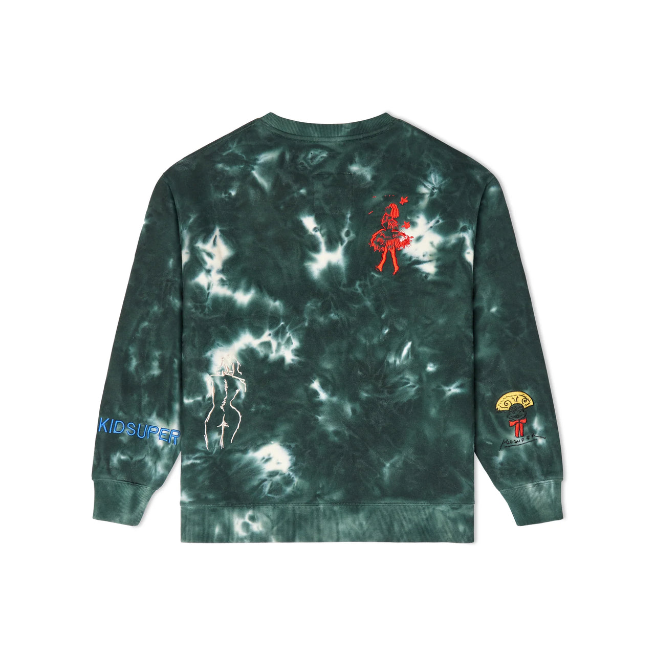 [Green] Tie Dyed Super Crewneck