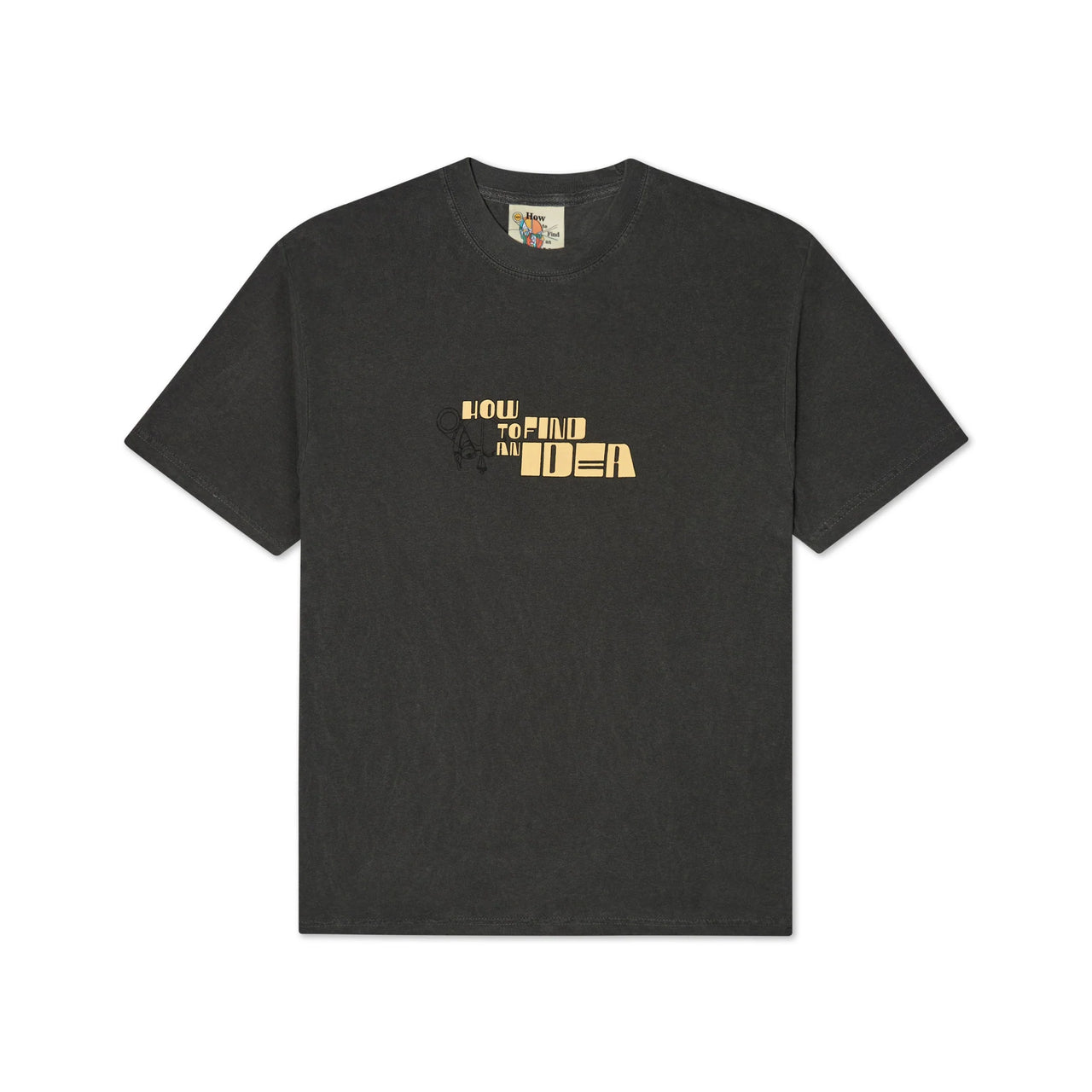 [Black] How to Find an idea Tee
