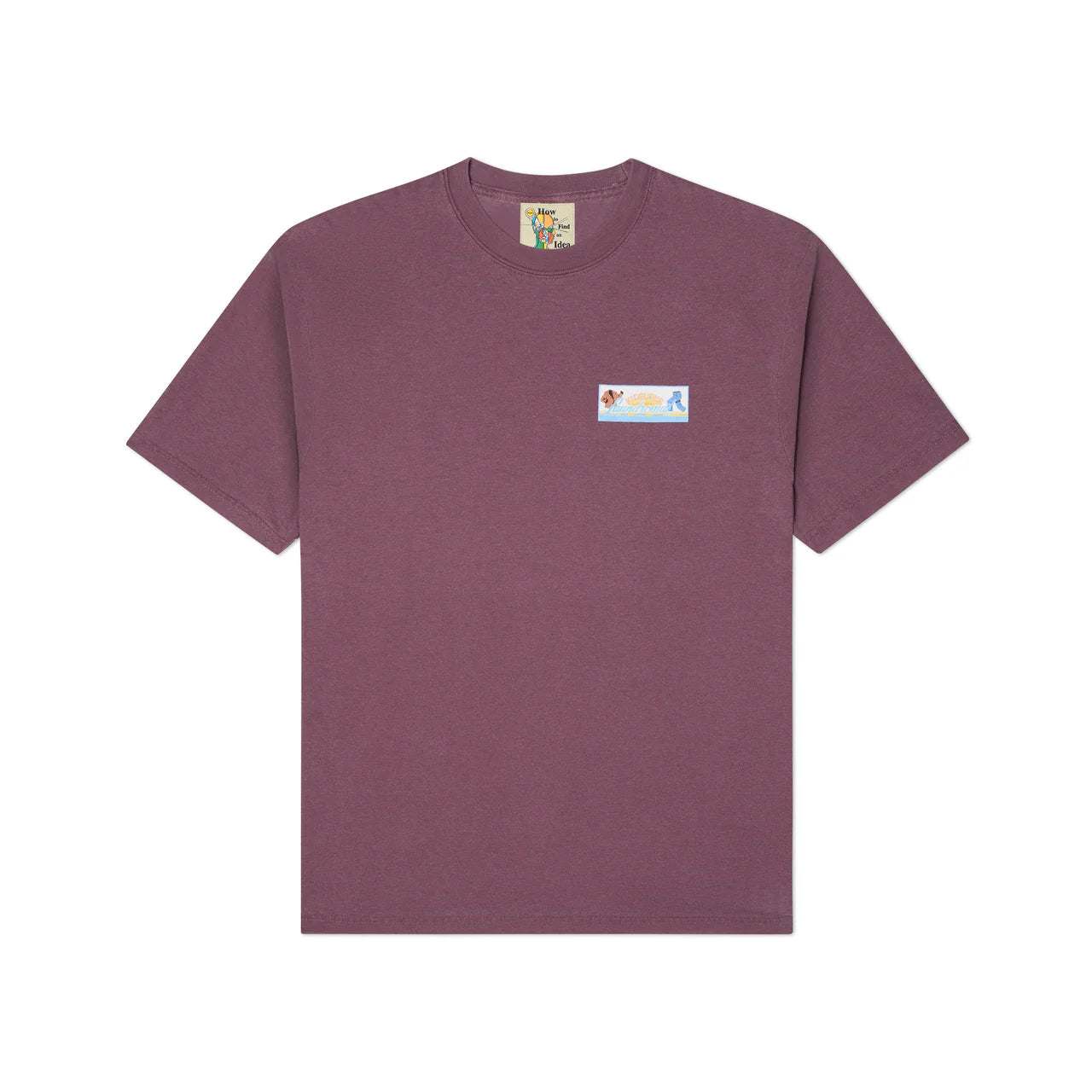 [Red-Plum] Laundromat Tee
