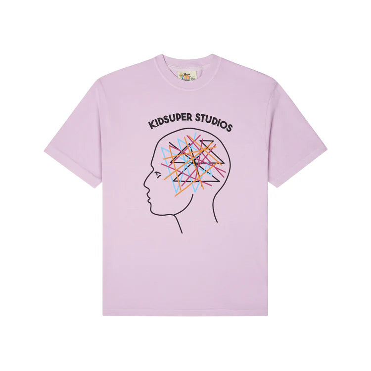 [Pink-Lilac] Thoughts in My Head Tee