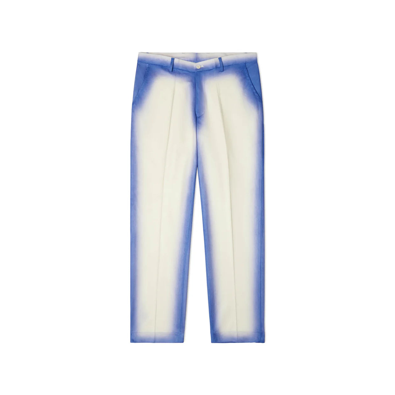 [White-Blue] Gradient Suit Bottom