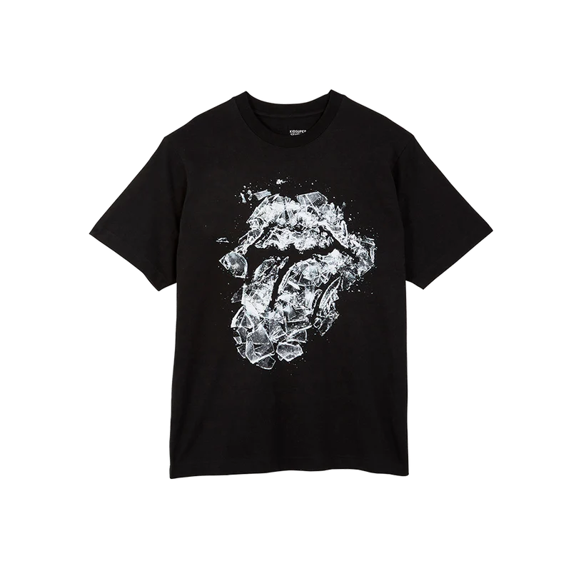 [BLACK] RS No. 9 x KidSuper Real Shattered Glass Photo Tee