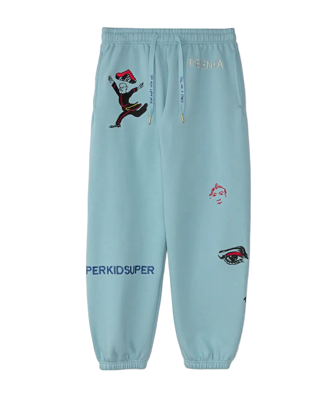 [Blue/Light Blue] Super Sweatpant