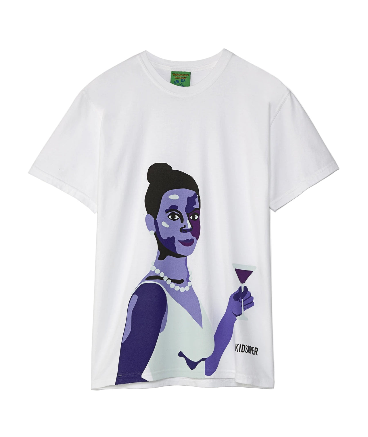 [WHITE] LADY MARTINI TEE
