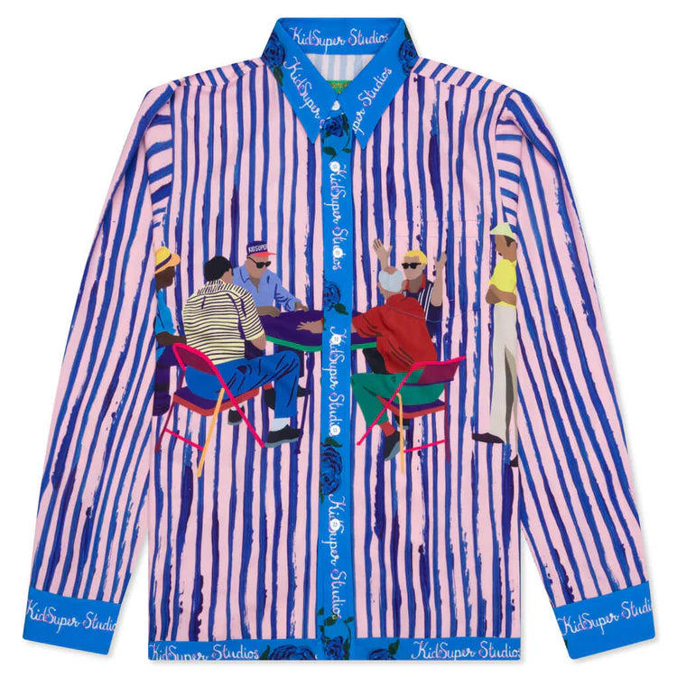 [Multicolor] Champions Button Down Shirt