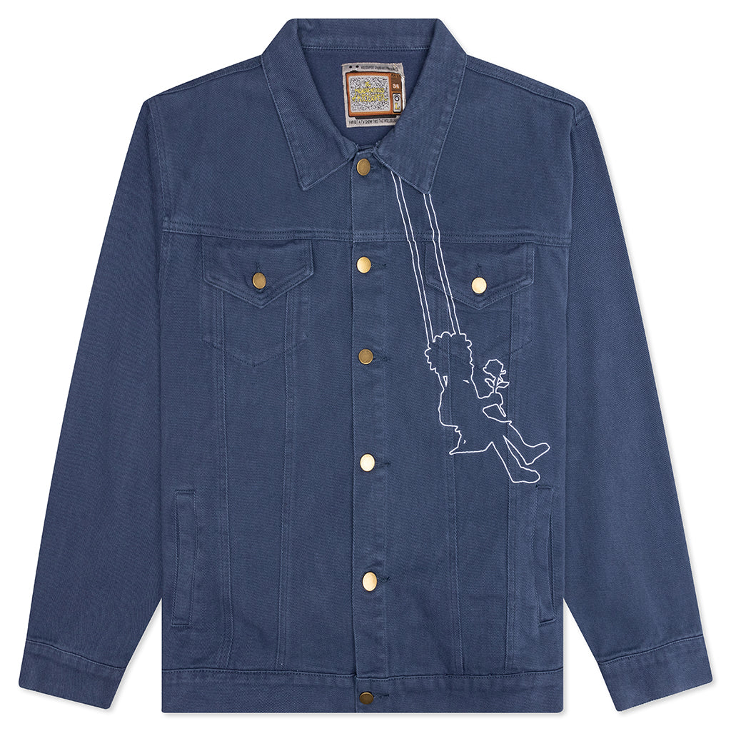 [Blue] Swingset Denim Jacket