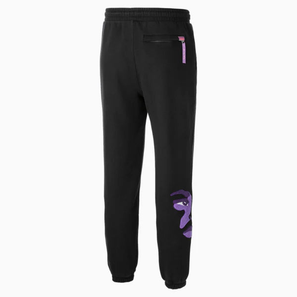 [BLACK-PURPLE] PUMA X KIDSUPER FACE SWEAT PANT