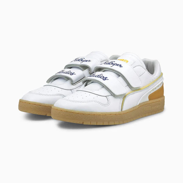 [White] Puma x KidSuper Velcro Slip Ons