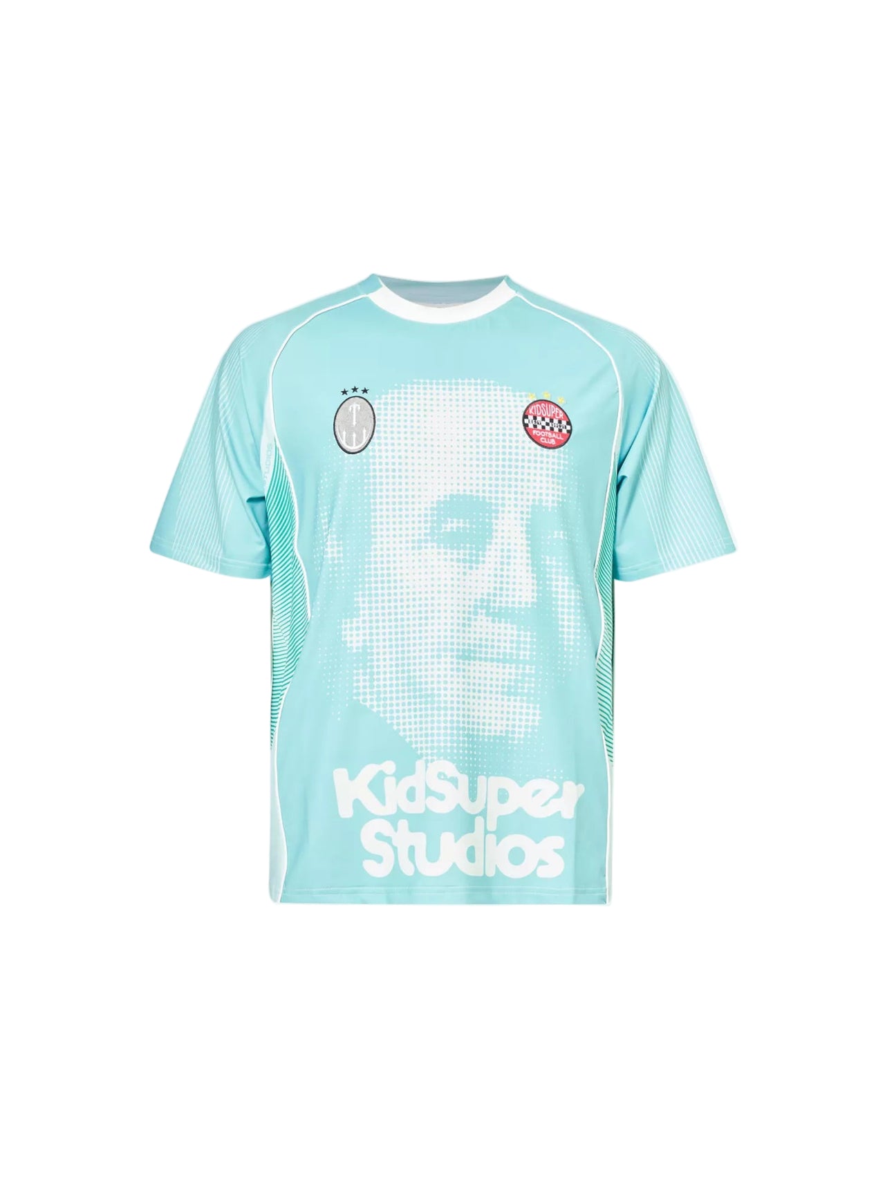 [Blue/Baby Blue] KIDSUPER X TRAPSTAR OVERSIZED JERSEY