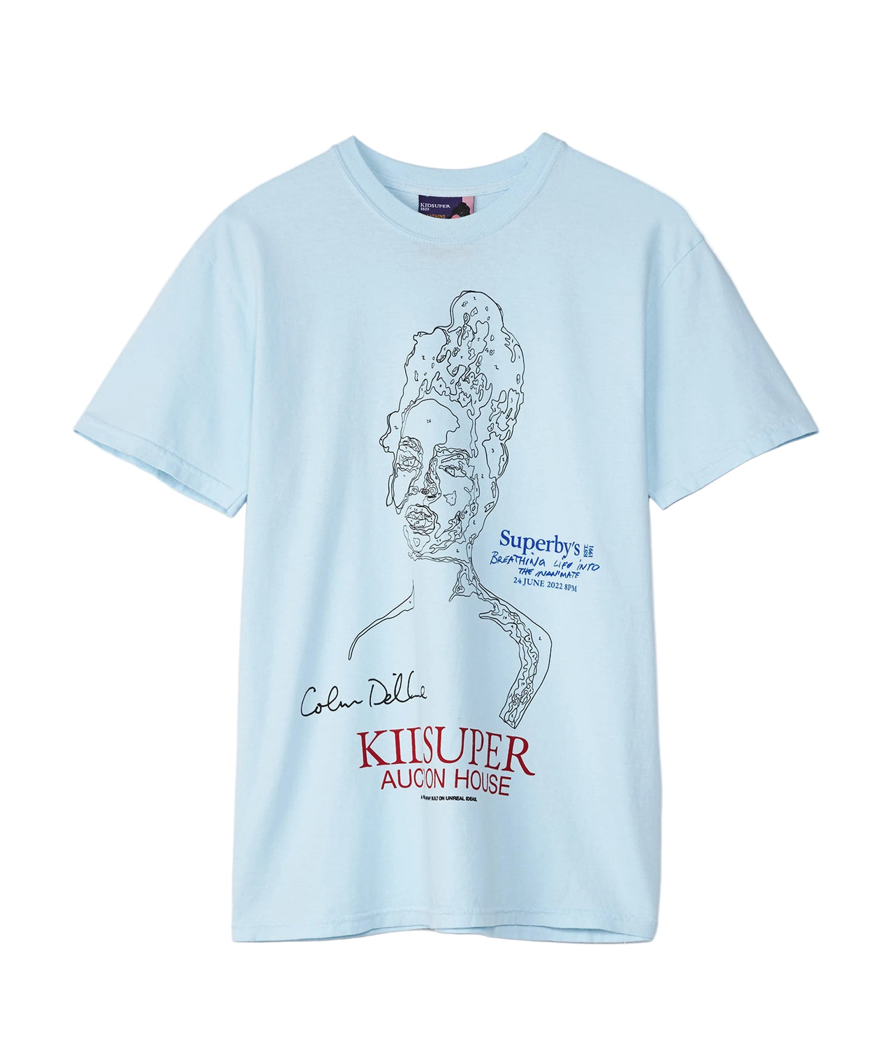 [BLUE] PAINT BY NUMBER Faces T-Shirt