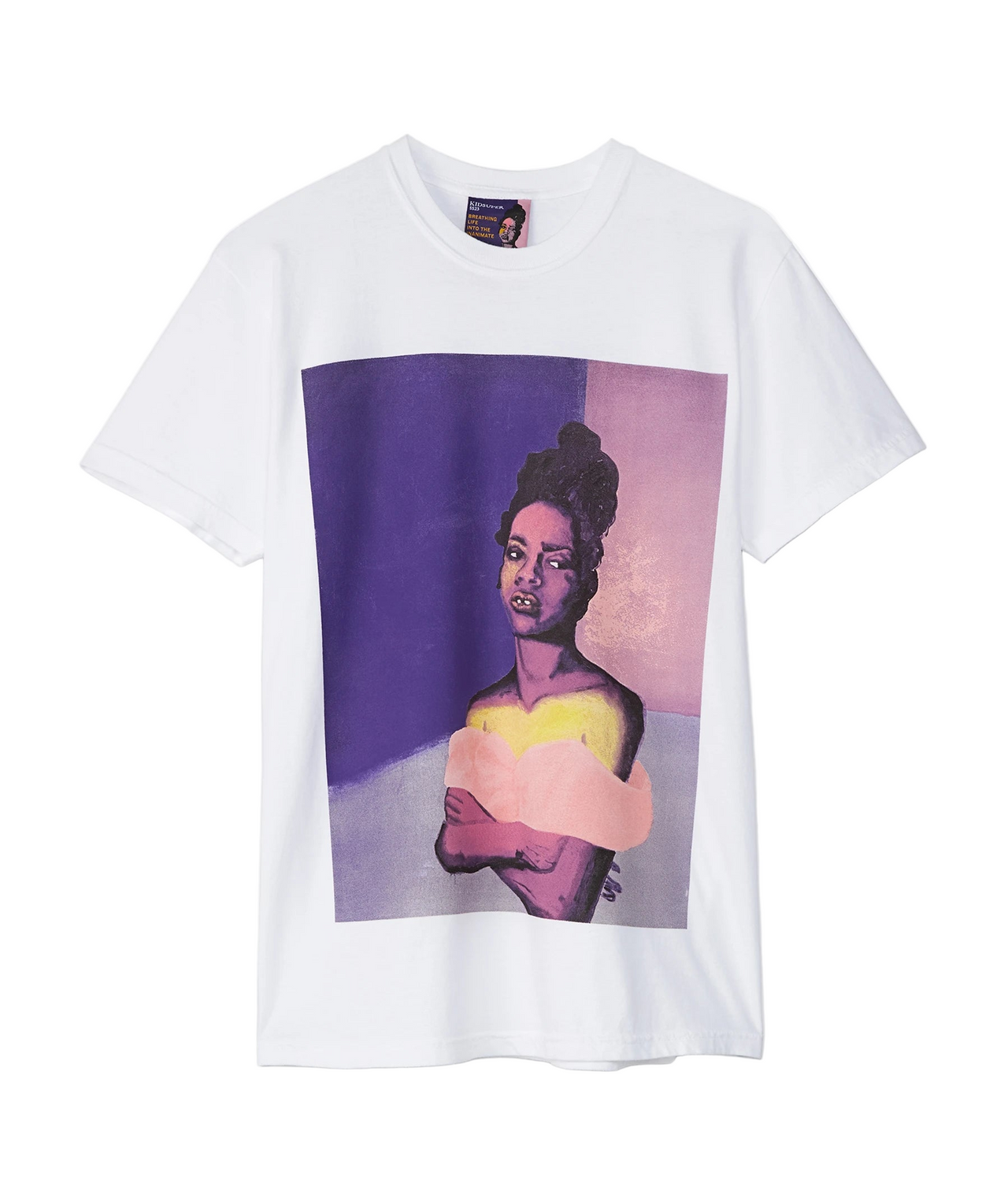 [White] Portrait of a Girl Tee