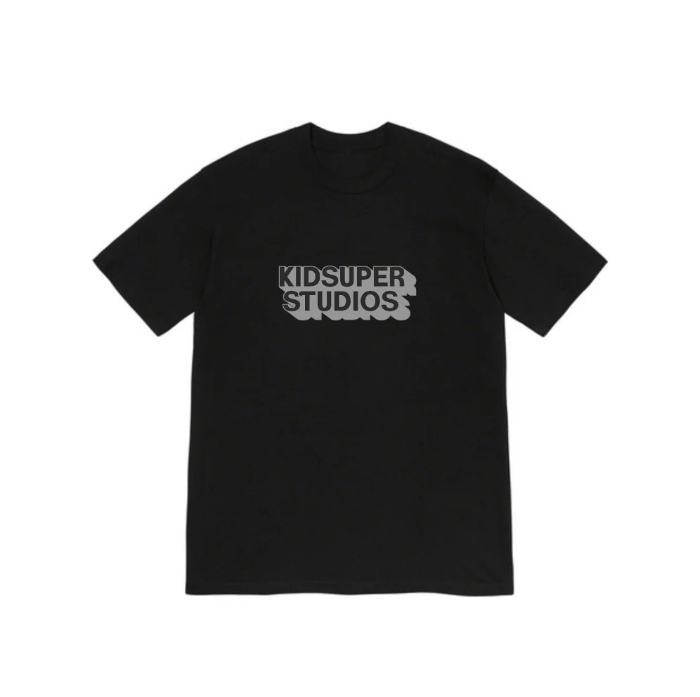 [BLACK-SILVER] LOGO TEE