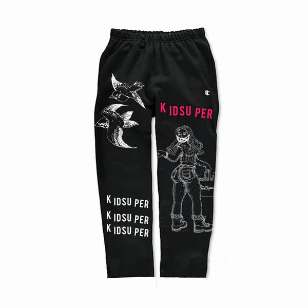 [BLACK] WOMEN CHAMPIONS Sweatpants