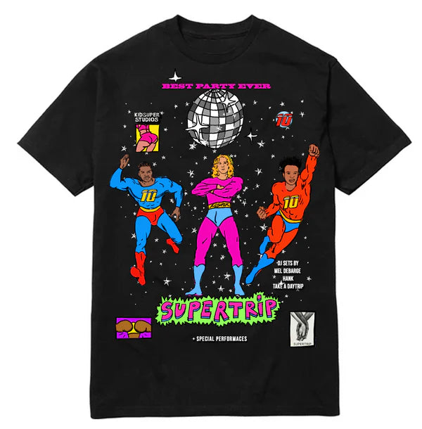 [Black] SUPERTRIP BIRTHDAY TEE