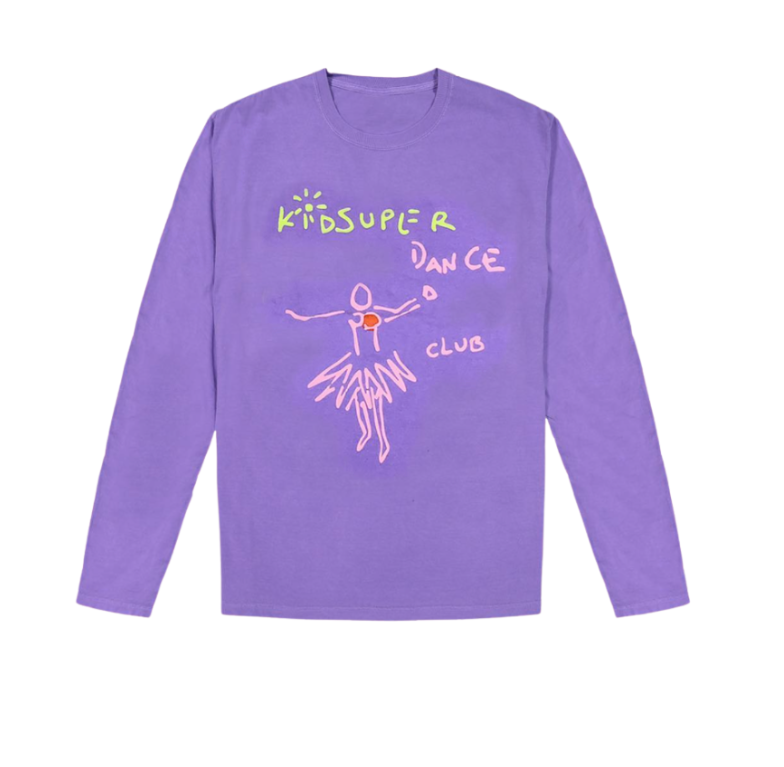 [PURPLE] DANCE CLUB LONG SLEEVE TEE