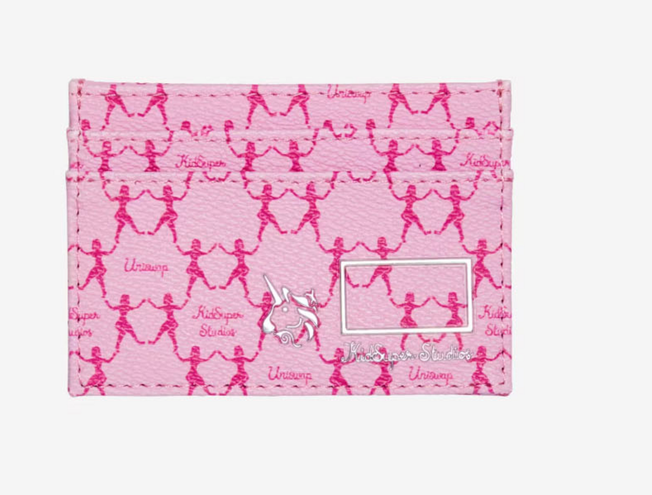 [PINK] UNISWAP X KIDSUPER CREDIT CARD WALLET