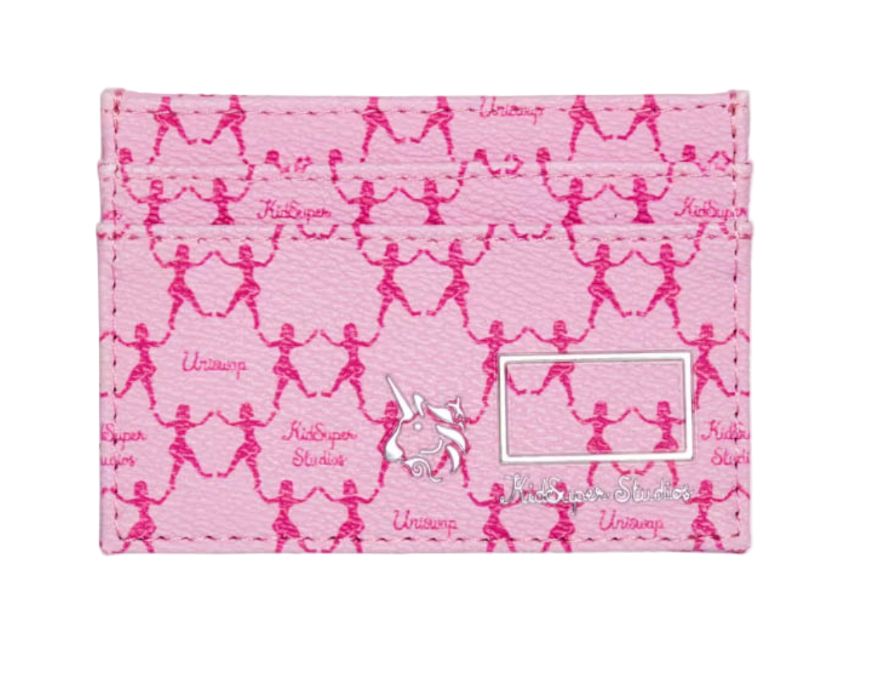 [PINK] UNISWAP X KIDSUPER CREDIT CARD WALLET