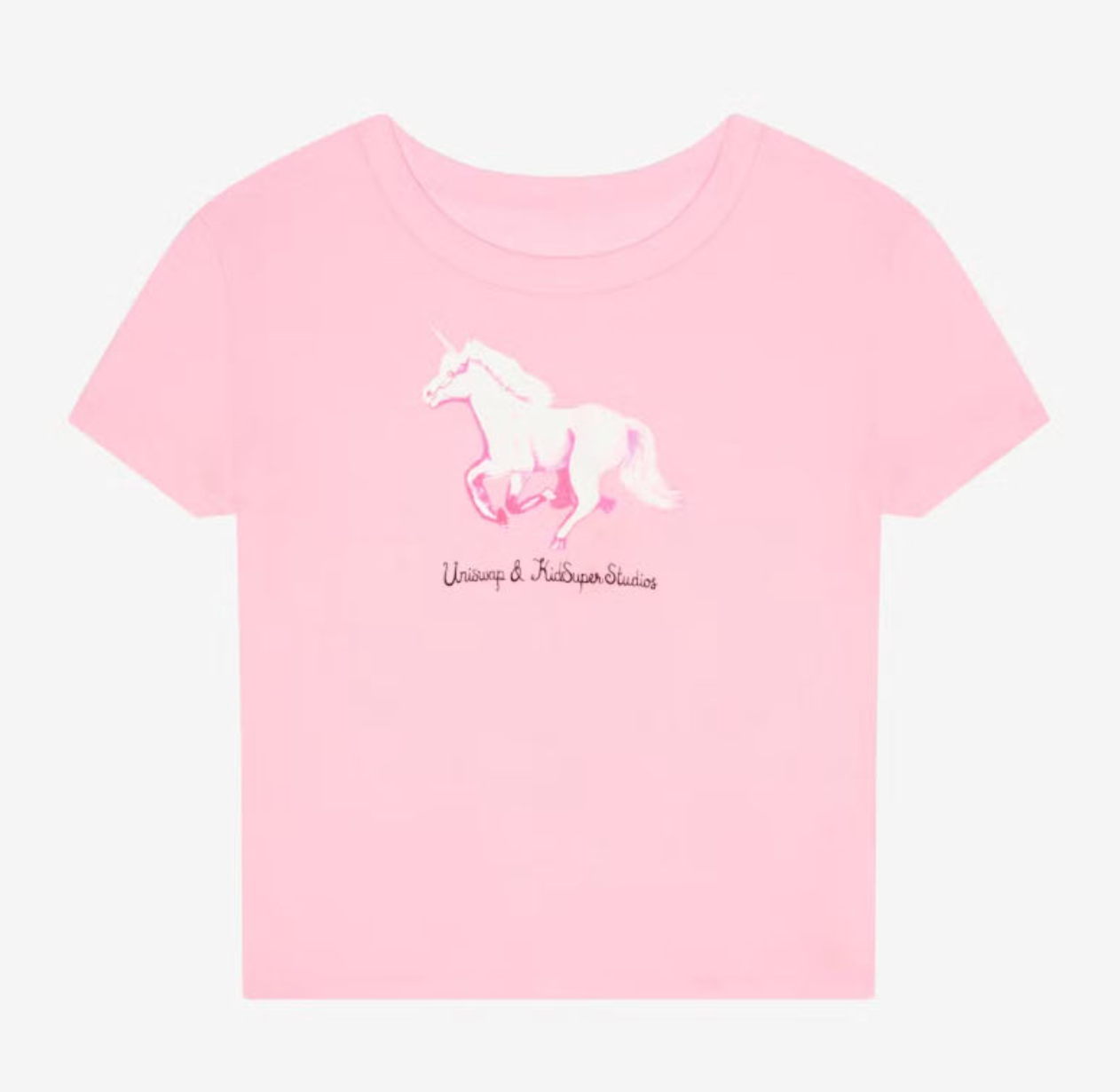 [PINK] KIDSUPER X UNISWAP CROP TOP