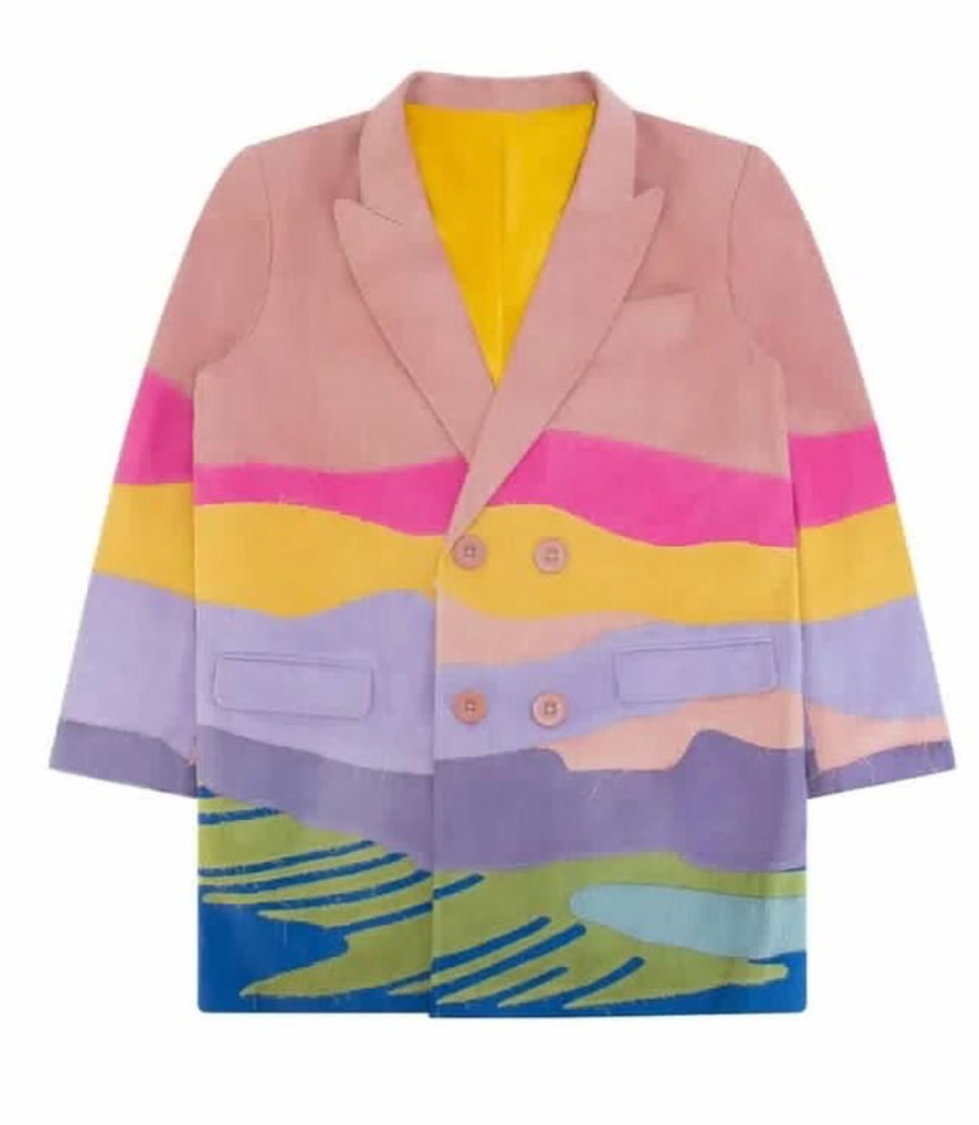 [Multicolor] KidSuper Landscape Suit Top