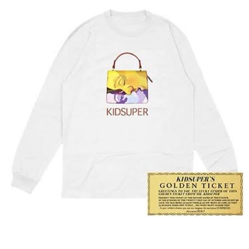 [WHITE] Happy Birthday KIDSUPER 2023! Birthday Tee [PURSE]