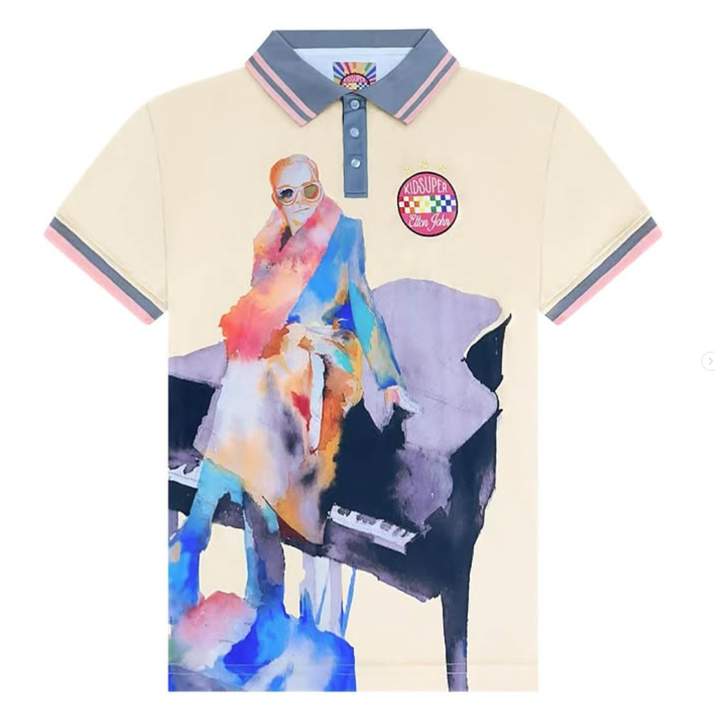 [Multicolor] KidSuper x Elton John Tour Tee