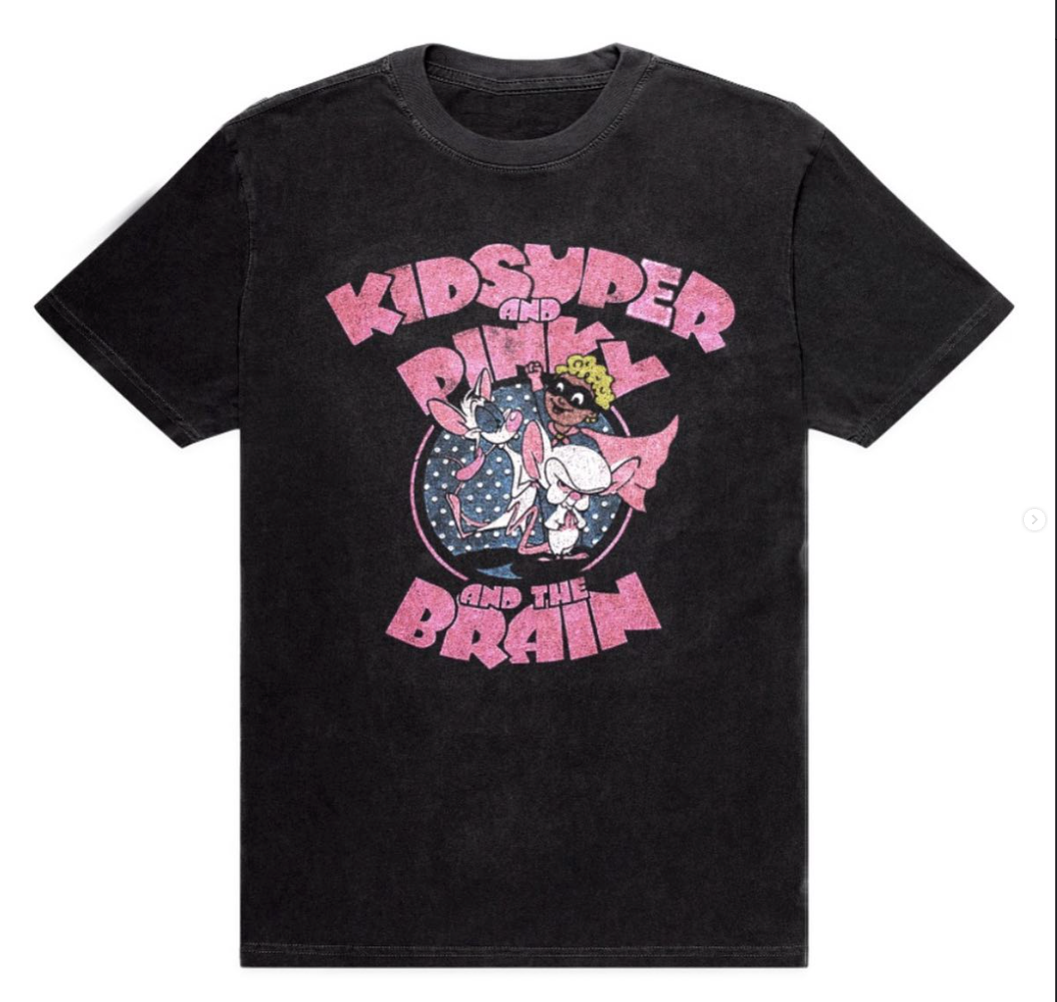 [BLACK] Pinky and the Brain X KIDSUPER TEE