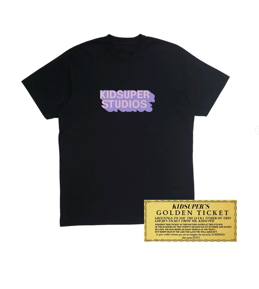 [BLACK-PURPLE-BLUE] Happy Birthday KIDSUPER 2022! CLASSIC LOGO Tee