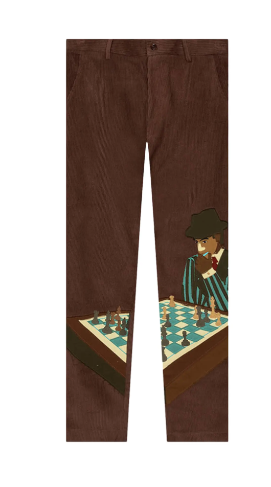[BROWN] Chess Pant