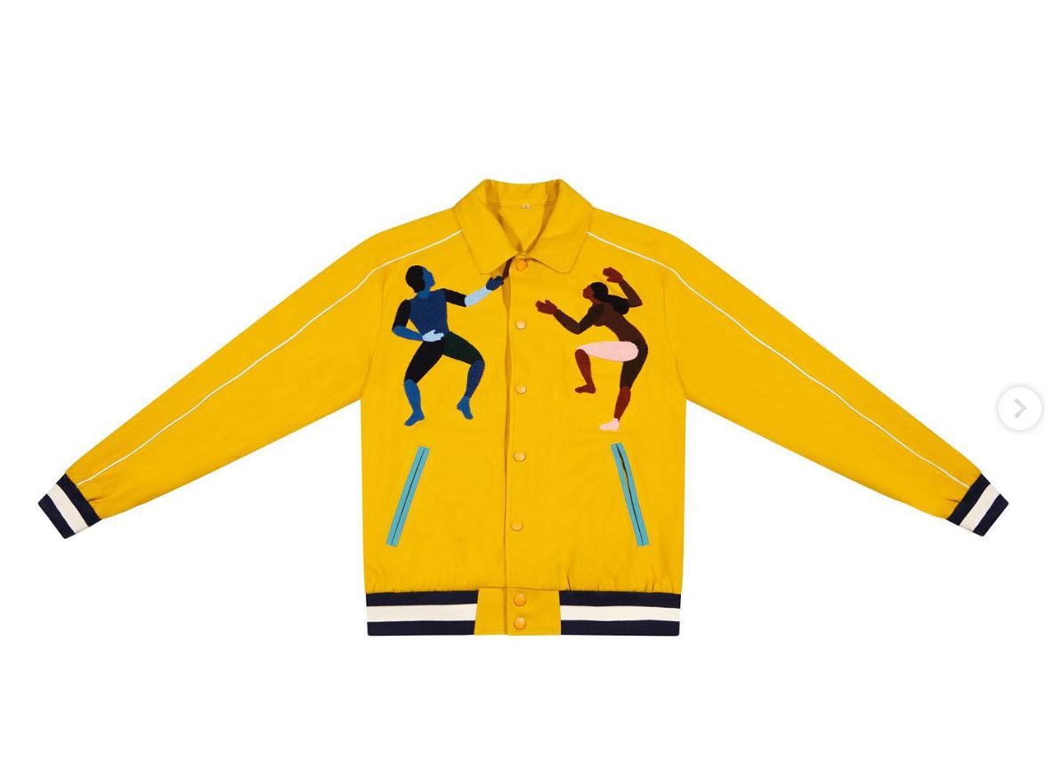 [YELLOW] VARSITY JACKET