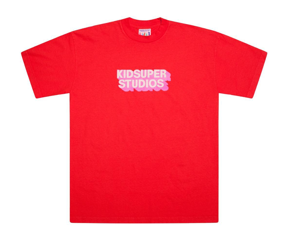 [RED-WHITE-PINK] LOGO TEE
