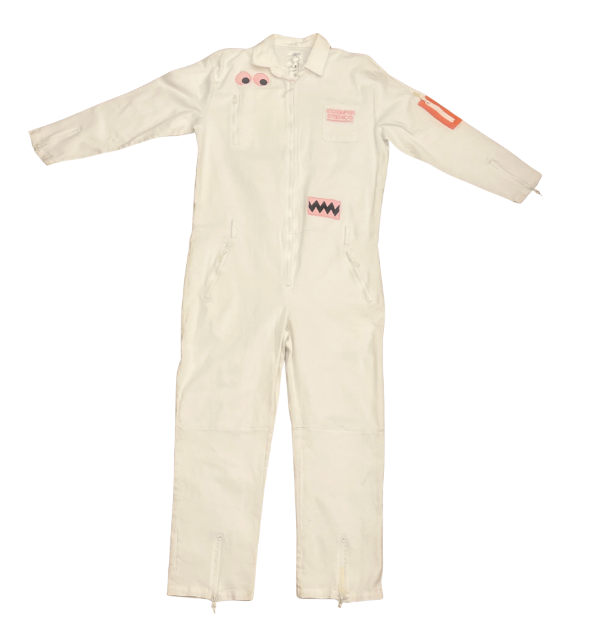 [White] KidSuper x JBalvin Tour Jumpsuit