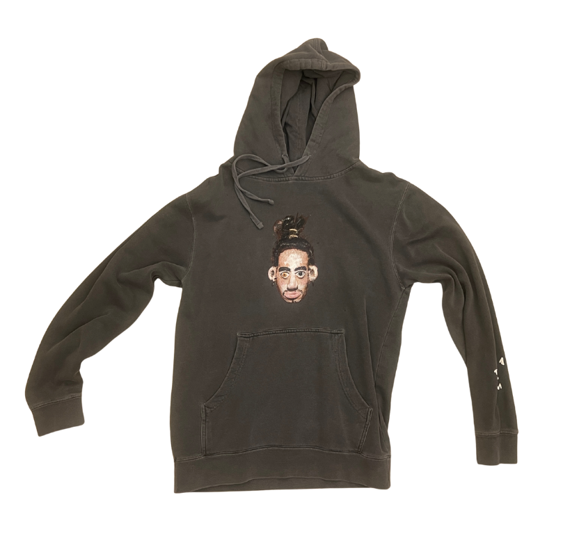 [BLACK] RUSS x KIDSUPER THERE'S REALLY A WOLF HOODIE