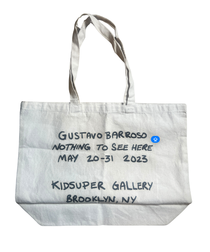 [CREAM] GUSTAVO BARROSO X KIDSUPER TOTE