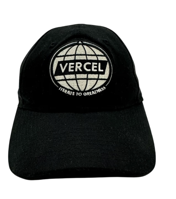 [BLACK] Vercel x KidSuper Hat