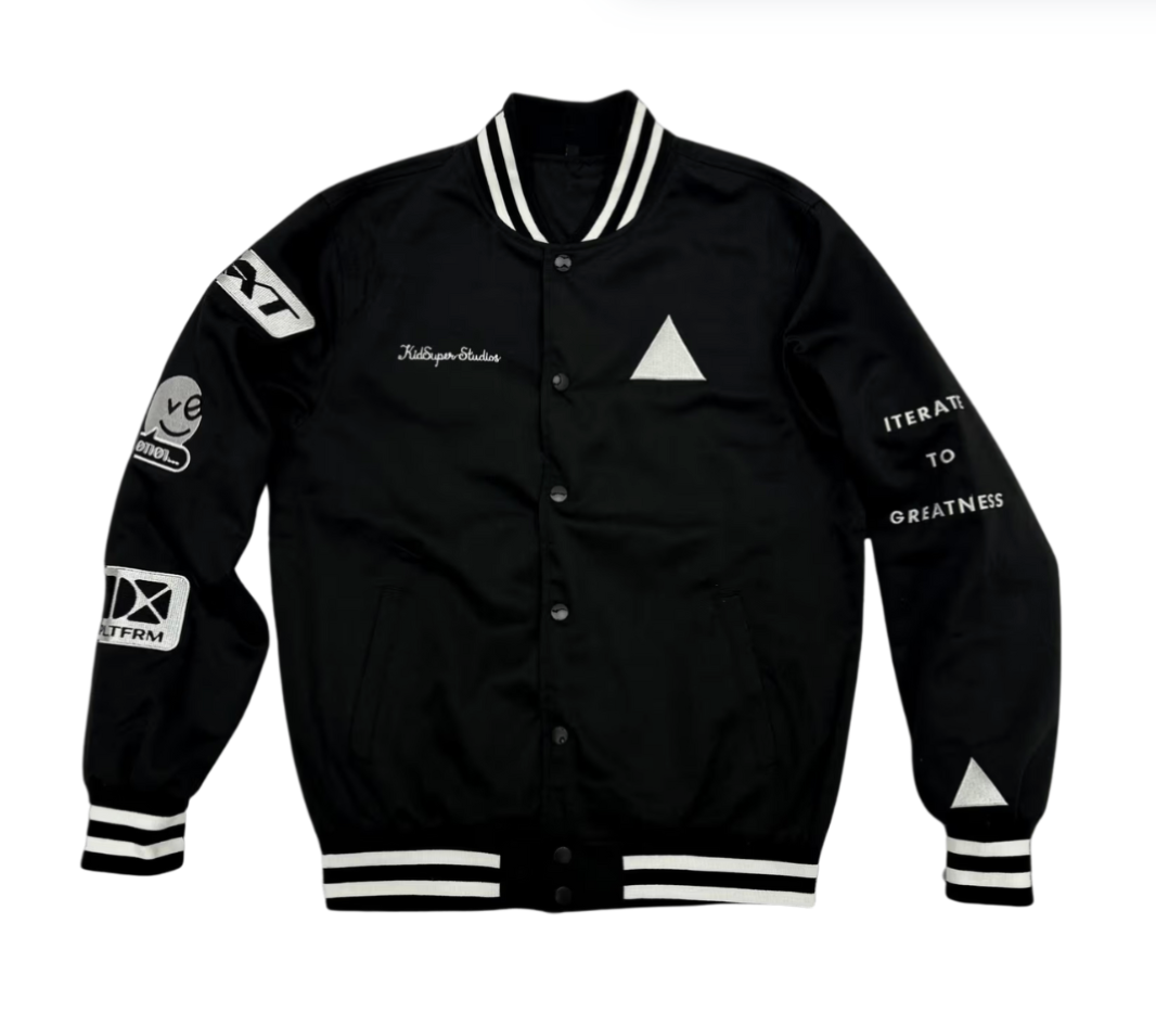 [BLACK] Vercel X KidSuper Racing Jacket