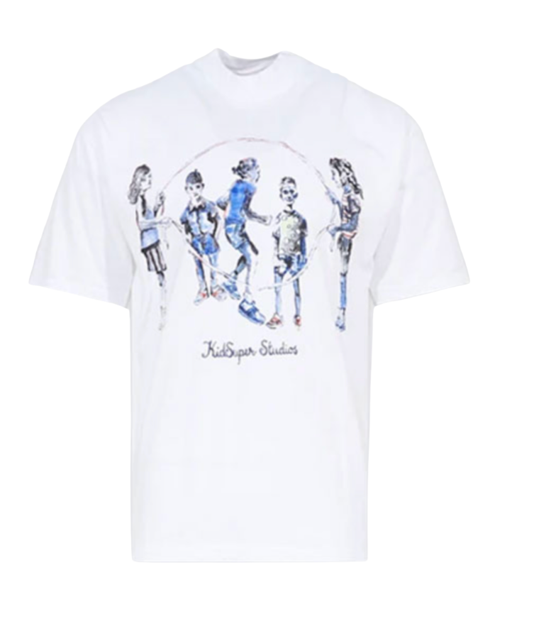 [WHITE] JUMP ROPE TEE