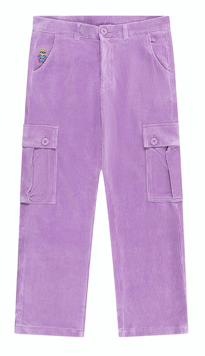 [PURPLE/LIGHT PURPLE] Cord Pant