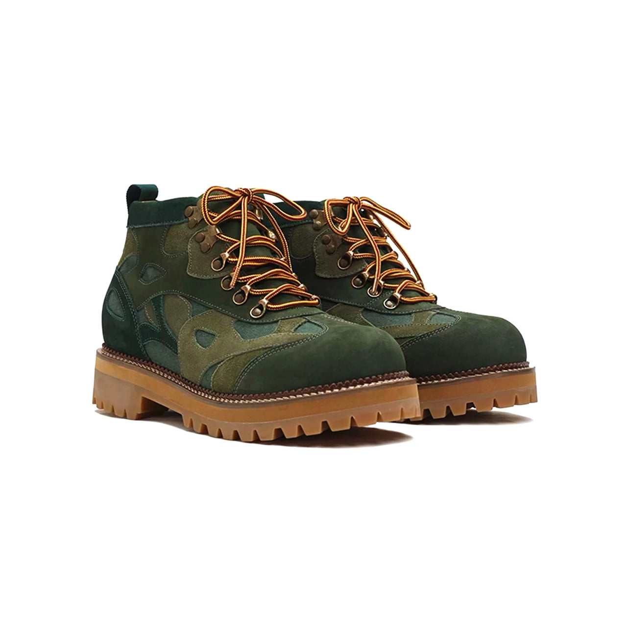 [Green] Boots With Swirls