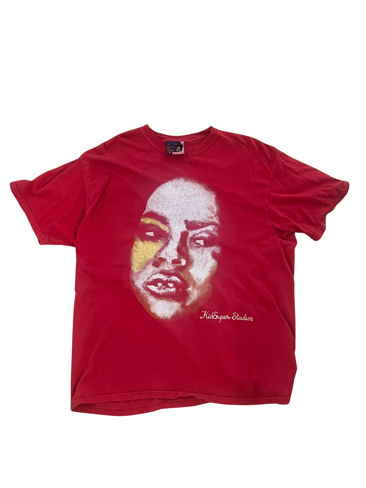 [RED] Girl Face Tee