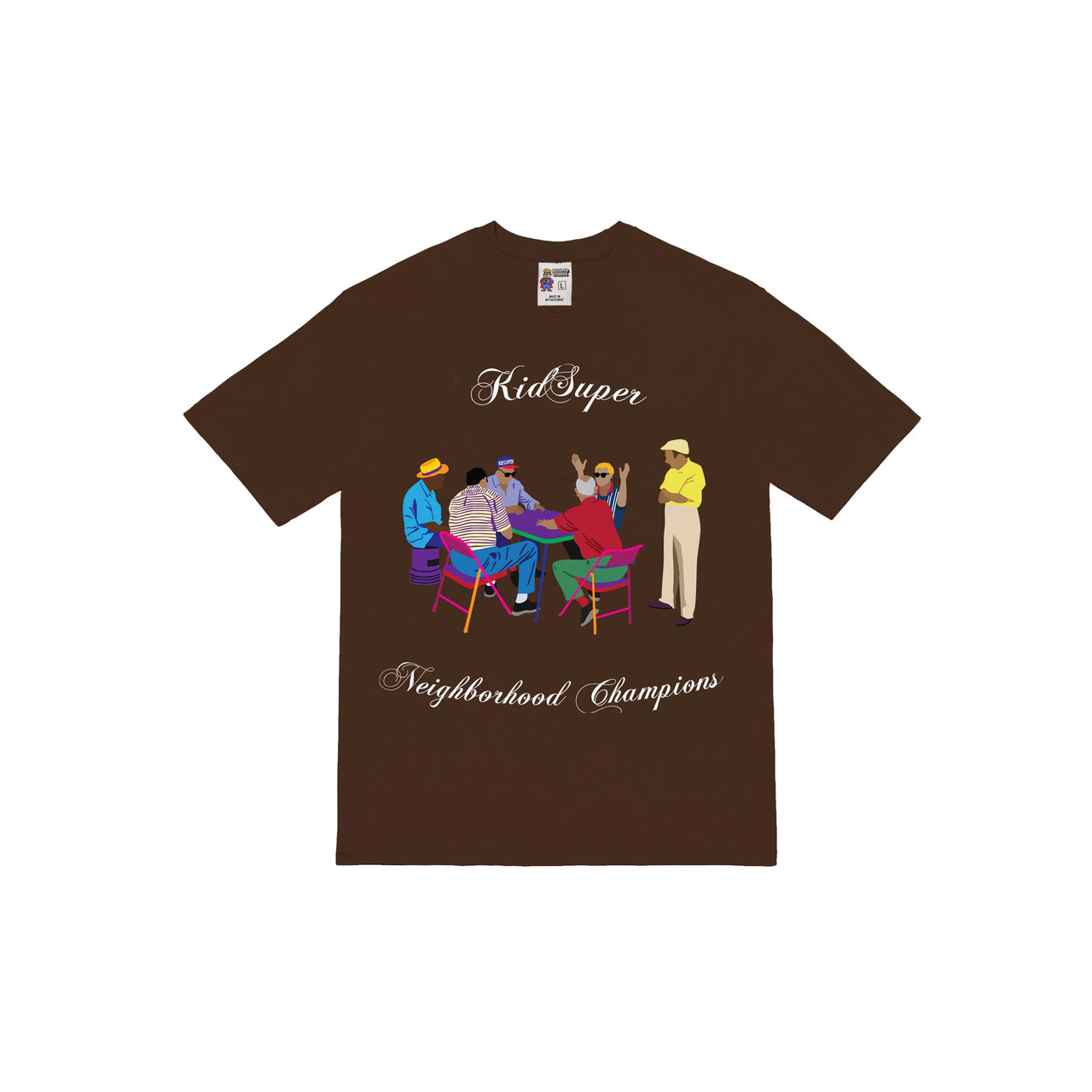 [BROWN] NEIGHBORHOOD CHAMPIONS TEE