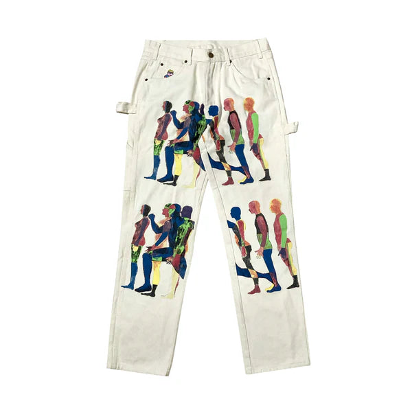 [White] Running Cargo Pant