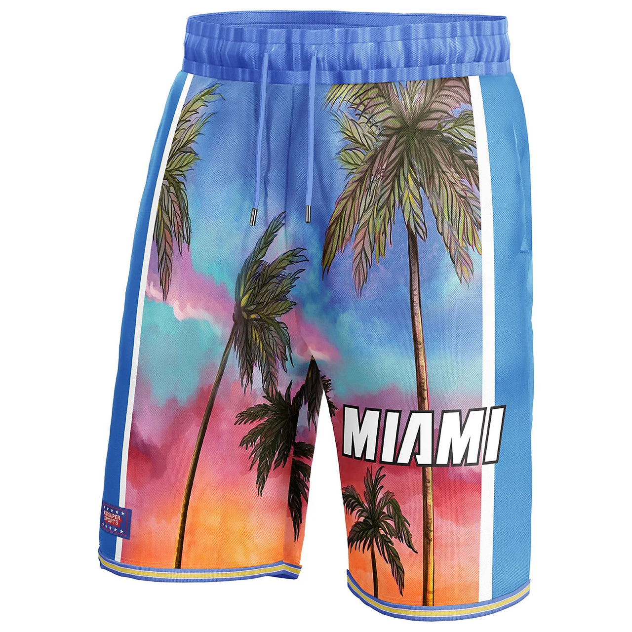 [Multicolor] KidSuper & NBA Miami Heat ShortS